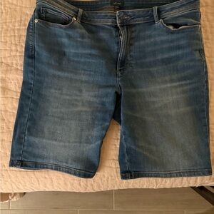 J. Jill Classic Blue Jean Shorts